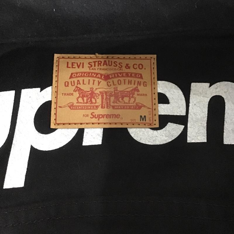 シュプリーム Supreme ジャケット、上着 ジャケット、ブレザー 15FW Custom fit Moleskin Tracker Jacket Levi’s M 無地 黒 / ブラック /  メンズ USED 古着 中古 10103755