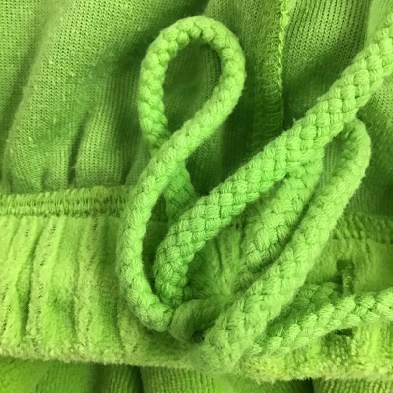 シュプリーム Supreme パンツ ショートパンツ ハーフパンツ パイル XL ロゴ、文字 黄緑 / イエローグリーン /  メンズ USED 古着 中古 10103765