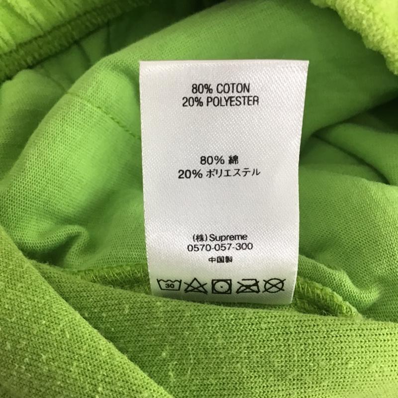 シュプリーム Supreme パンツ ショートパンツ ハーフパンツ パイル XL ロゴ、文字 黄緑 / イエローグリーン /  メンズ USED 古着 中古 10103765