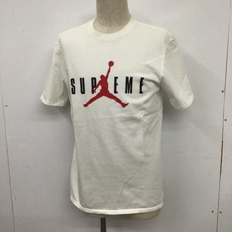 シュプリーム Supreme Tシャツ 長袖 Nike Air Jordan Tee ジョーダン M ロゴ、文字 白 / ホワイト /  メンズ USED 古着 中古 10103767
