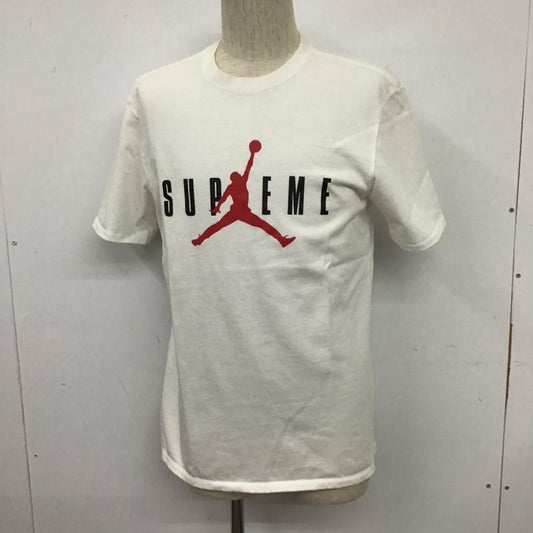 シュプリーム Supreme Tシャツ 長袖 Nike Air Jordan Tee ジョーダン M ロゴ、文字 白 / ホワイト /  メンズ USED 古着 中古 10103767