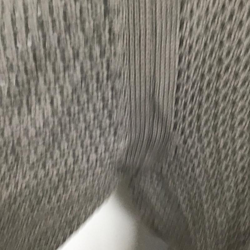 ウィム バイ リドム WYM LIDNM カーディガン 長袖 WYcd531 MESH WIDE CARDIGAN M 無地 灰 / グレー /  メンズ USED 古着 中古 10103771