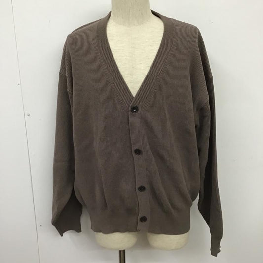 ウィム バイ リドム WYM LIDNM カーディガン 長袖 WYcd484 WIDE AZE CARDIGAN M 無地 灰 / グレー /  メンズ USED 古着 中古 10103772