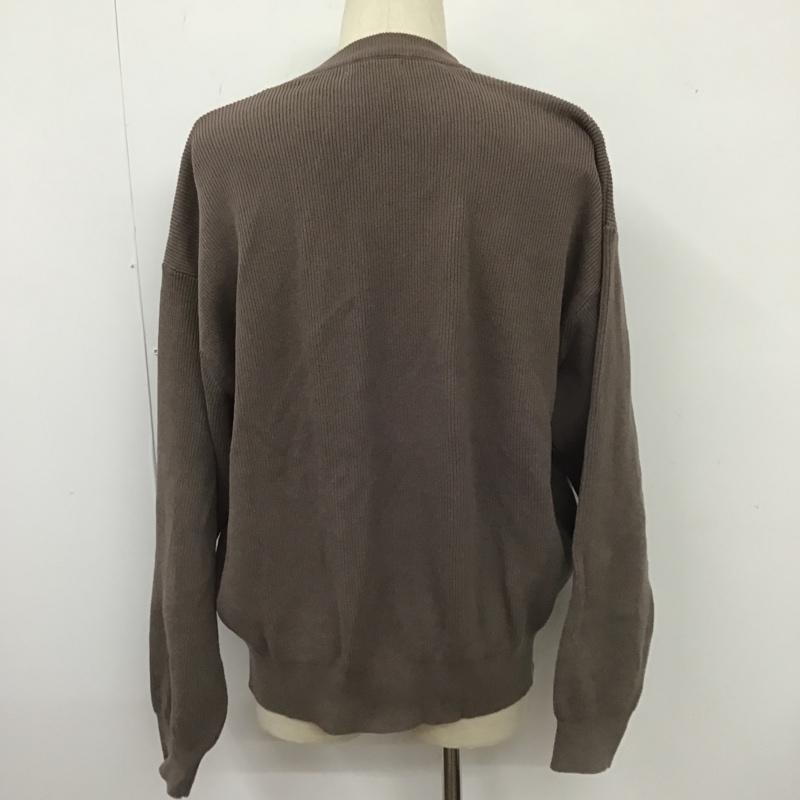 ウィム バイ リドム WYM LIDNM カーディガン 長袖 WYcd484 WIDE AZE CARDIGAN M 無地 灰 / グレー /  メンズ USED 古着 中古 10103772
