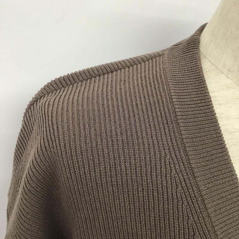 ウィム バイ リドム WYM LIDNM カーディガン 長袖 WYcd484 WIDE AZE CARDIGAN M 無地 灰 / グレー /  メンズ USED 古着 中古 10103772