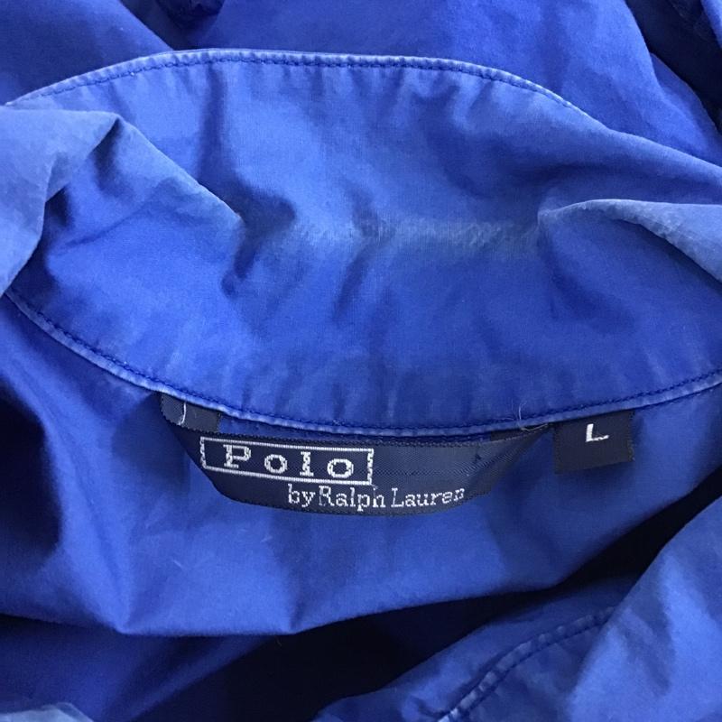 ポロバイラルフローレン Polo by RALPH LAUREN ジャケット、上着 ジャケット、ブレザー スイングトップ L ワンポイント 青 / ブルー /  メンズ USED 古着 中古 10103774