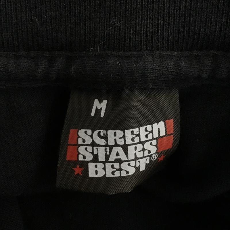スクリーンスターズ SCREEN STARS Tシャツ 半袖 LIFE マイケル ジャクソン MICHAEL JACKSON M プリント 黒 / ブラック /  メンズ USED 古着 中古 10103777