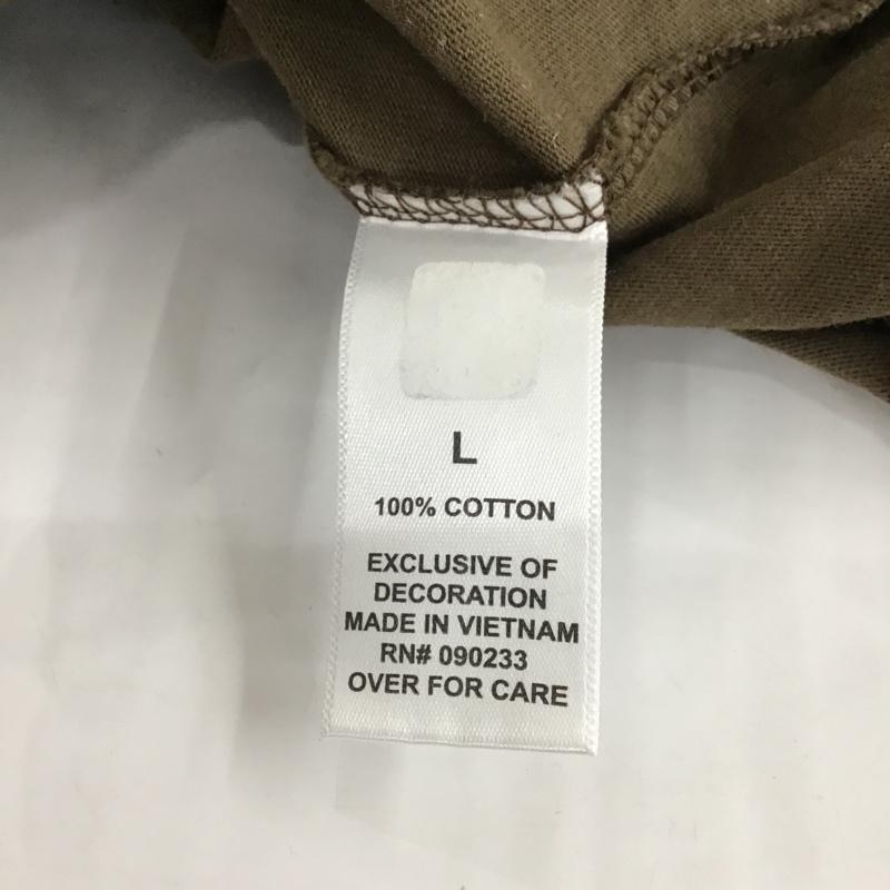 エフオージーエッセンシャルズ FOG ESSENTIALS Tシャツ 半袖 FEAR OF GOD FOG クルーネック L ロゴ、文字 茶 / ブラウン /  メンズ USED 古着 中古 10103781