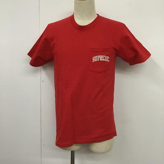 シュプリーム Supreme Tシャツ 半袖 19SS NFL RAIDERS 47 POCKET TEE バックプリント S ロゴ、文字 赤 / レッド /  メンズ USED 古着 中古 10103783