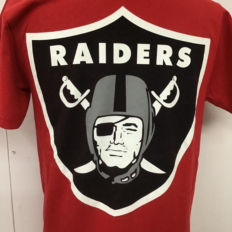 シュプリーム Supreme Tシャツ 半袖 19SS NFL RAIDERS 47 POCKET TEE バックプリント S ロゴ、文字 赤 / レッド /  メンズ USED 古着 中古 10103783