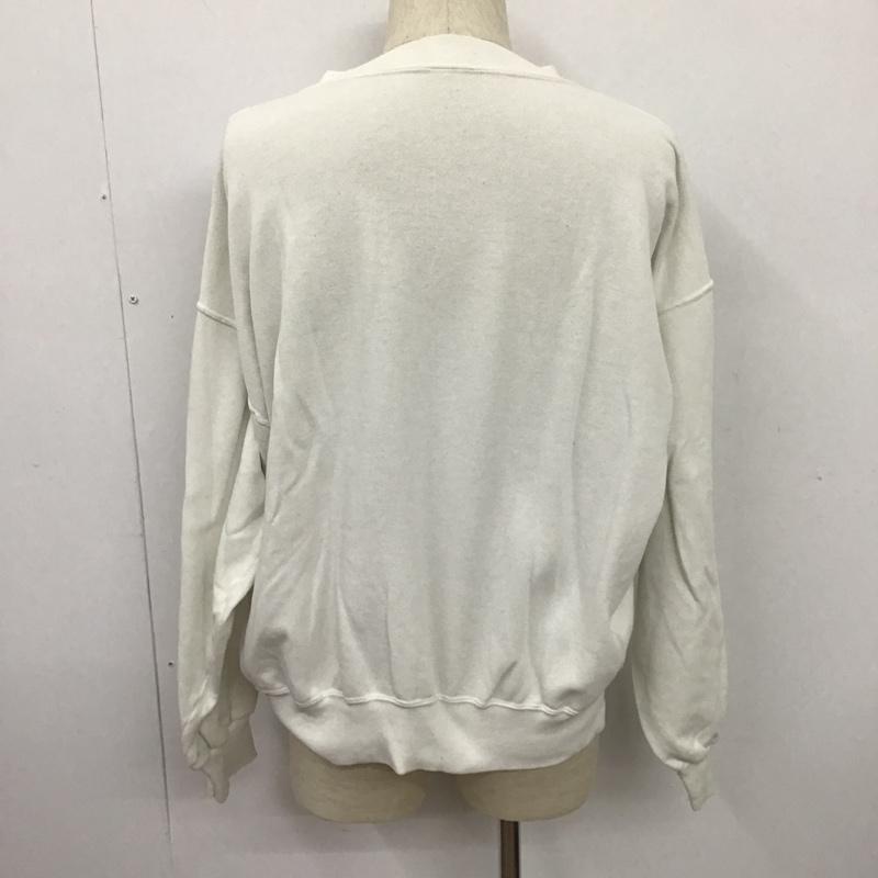 スターター STARTER トレーナー 長袖 スウェット CINCINNATI REDS 野球 プリント 白 / ホワイト /  メンズ USED 古着 中古 10103788