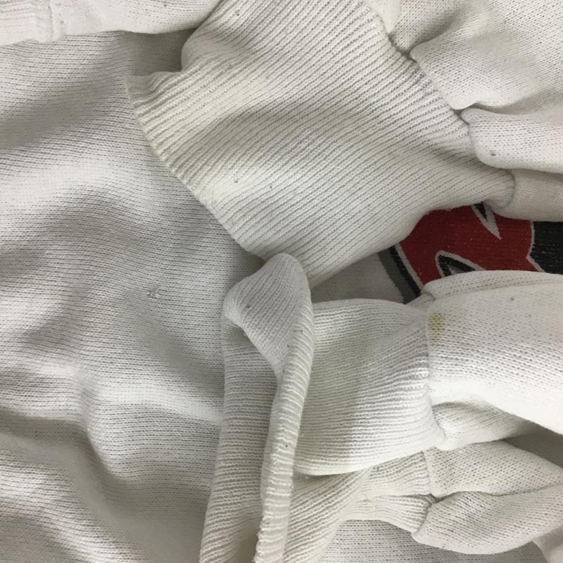 スターター STARTER トレーナー 長袖 スウェット CINCINNATI REDS 野球 プリント 白 / ホワイト /  メンズ USED 古着 中古 10103788