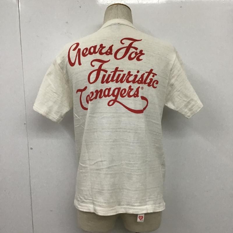 ヒューマンメード HUMAN MADE Tシャツ 半袖 Girls Don't Cry クルーネック バックプリント M ロゴ、文字 アイボリー / アイボリー /  メンズ USED 古着 中古 10103792