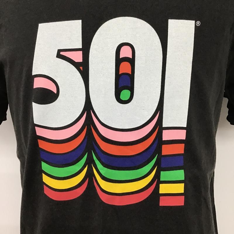 リーバイス Levi's Tシャツ 半袖 26572-0018 501 レインボー M プリント チャコールグレー / チャコールグレー /  メンズ USED 古着 中古 10103793