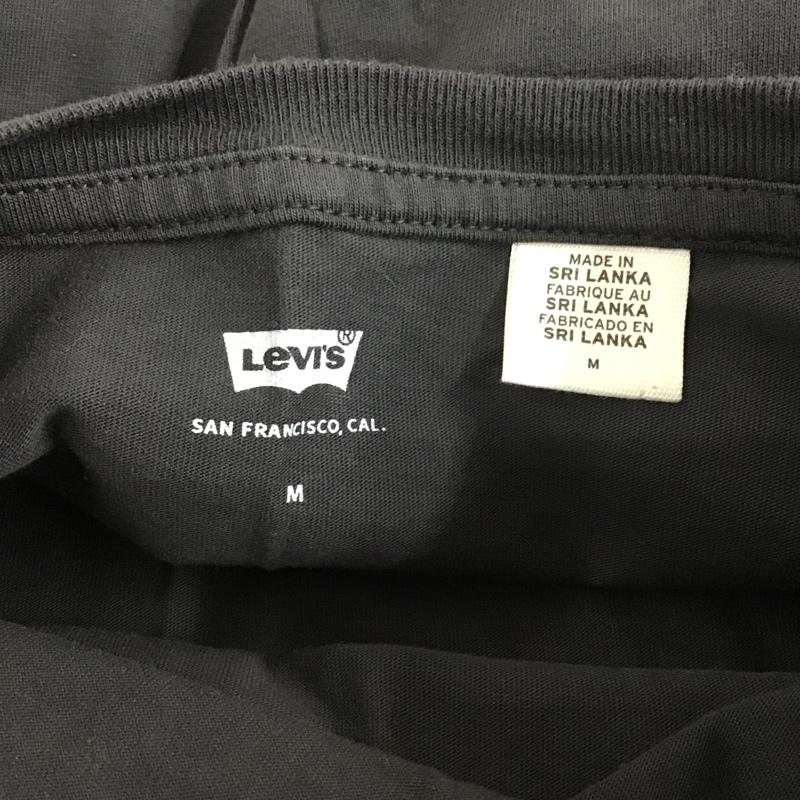 リーバイス Levi's Tシャツ 半袖 26572-0018 501 レインボー M プリント チャコールグレー / チャコールグレー /  メンズ USED 古着 中古 10103793