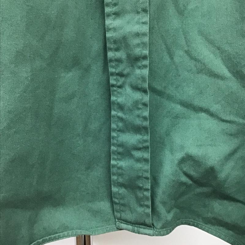 ラルフローレン RALPHLAUREN シャツ、ブラウス 半袖 ボタンダウン コットン BLAKE XXL ワンポイント 緑 / グリーン /  メンズ USED 古着 中古 10103798