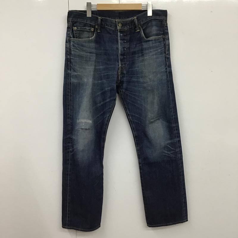 リーバイス Levi's パンツ デニム、ジーンズ 00501-1911 日本製 501 W34 L32 34インチ 無地 インディゴ / インディゴ /  メンズ USED 古着 中古 10103803