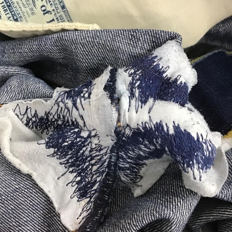 リーバイス Levi's パンツ デニム、ジーンズ 00501-1911 日本製 501 W34 L32 34インチ 無地 インディゴ / インディゴ /  メンズ USED 古着 中古 10103803