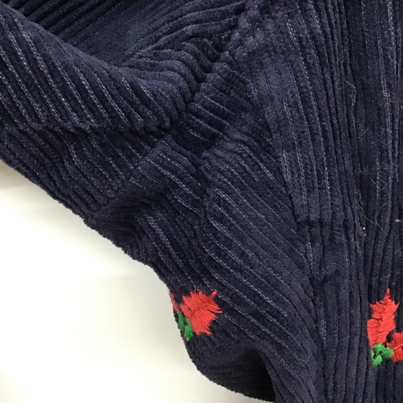 古着 USED ボトムス ボトムス James River Traders コーデュロイパンツ 36 刺繍 紺 / ネイビー /  メンズ USED 古着 中古 10103814