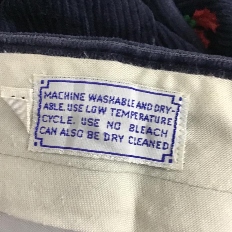 古着 USED ボトムス ボトムス James River Traders コーデュロイパンツ 36 刺繍 紺 / ネイビー /  メンズ USED 古着 中古 10103814