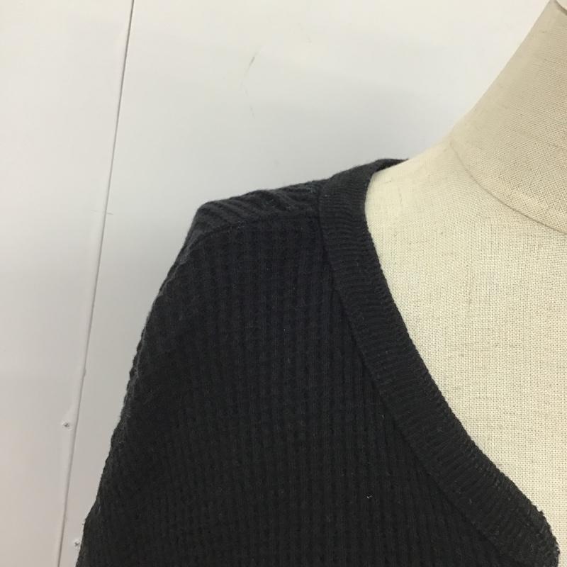 フリークスストア FREAK'S STORE ワンピース ロングスカート 183-3123 ロングワンピース 長袖ワッフルワンピース Vネック FREE 無地 紺 / ネイビー /  レディース USED 古着 中古 10103825