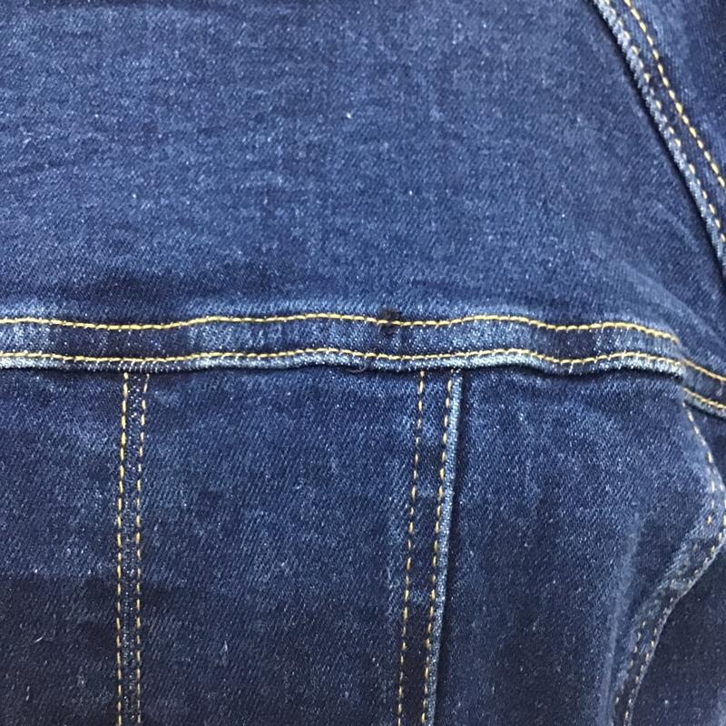 ザラ ZARA ワンピース ミニスカート デニムワンピース 半袖ワンピース フレアワンピース ミニワンピース L 無地 インディゴ / インディゴ /  レディース USED 古着 中古 10103835