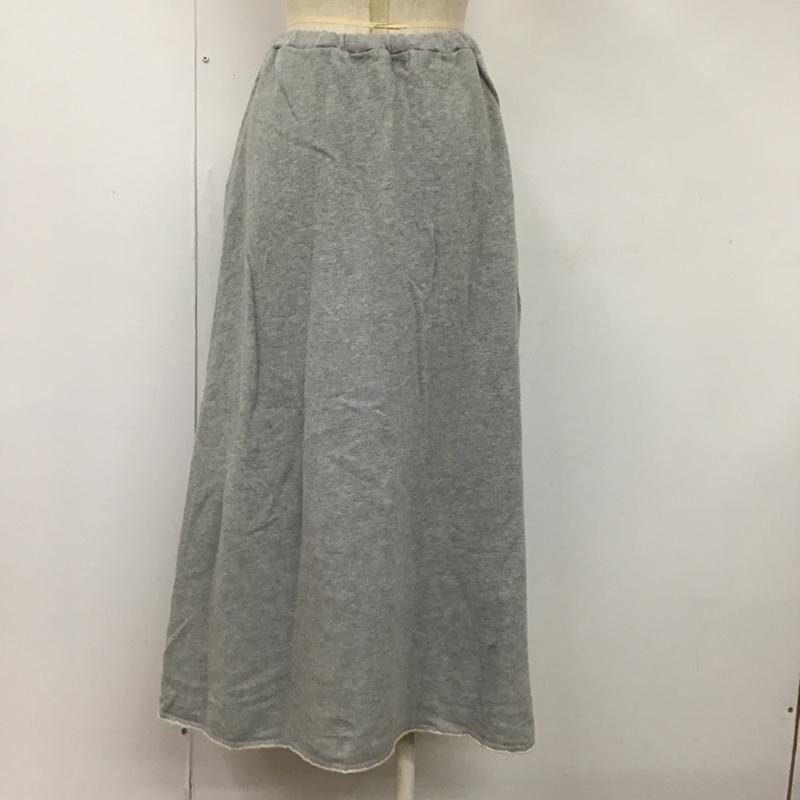 ビームスボーイ BEAMS BOY スカート ロングスカート 44-27-0149-819 スウェットスカート 無地 灰 / グレー /  レディース USED 古着 中古 10103862