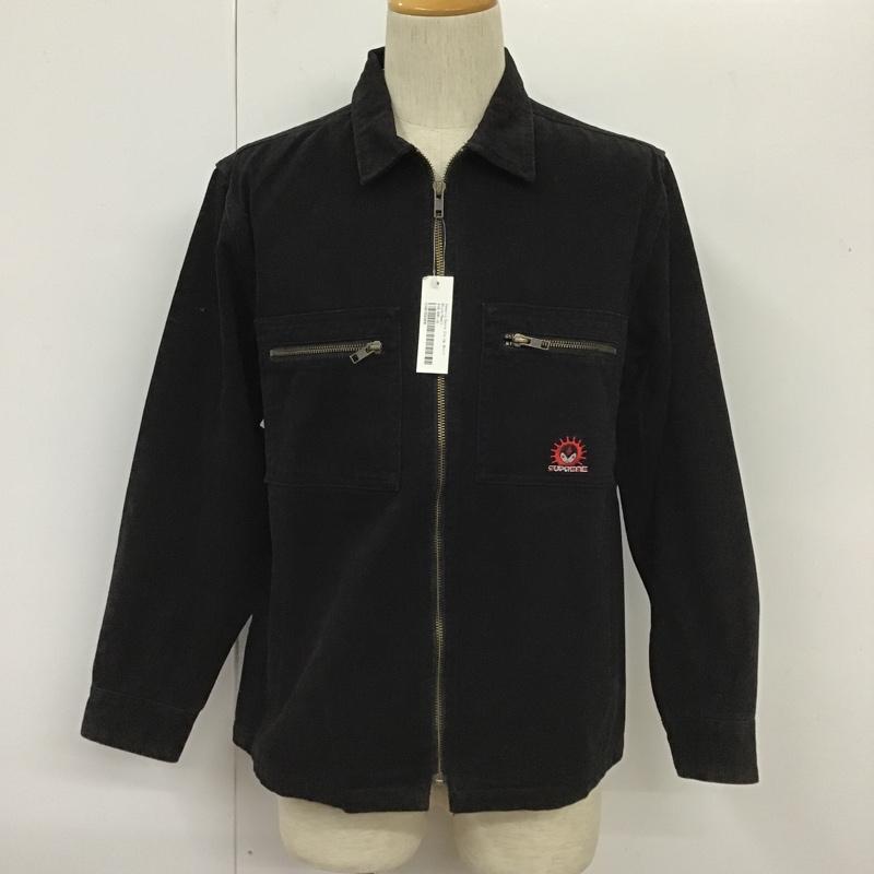 シュプリーム Supreme ジャケット、上着 ジャケット、ブレザー 18FW VampireDenimZipUpShirt ジップアップジャケット アウター デニムジャケット S ロゴ、文字 黒 / ブラック /  メンズ USED 古着 中古 10103872