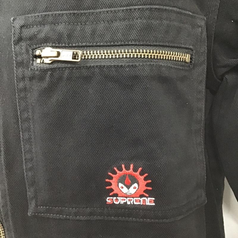 シュプリーム Supreme ジャケット、上着 ジャケット、ブレザー 18FW VampireDenimZipUpShirt ジップアップジャケット アウター デニムジャケット S ロゴ、文字 黒 / ブラック /  メンズ USED 古着 中古 10103872