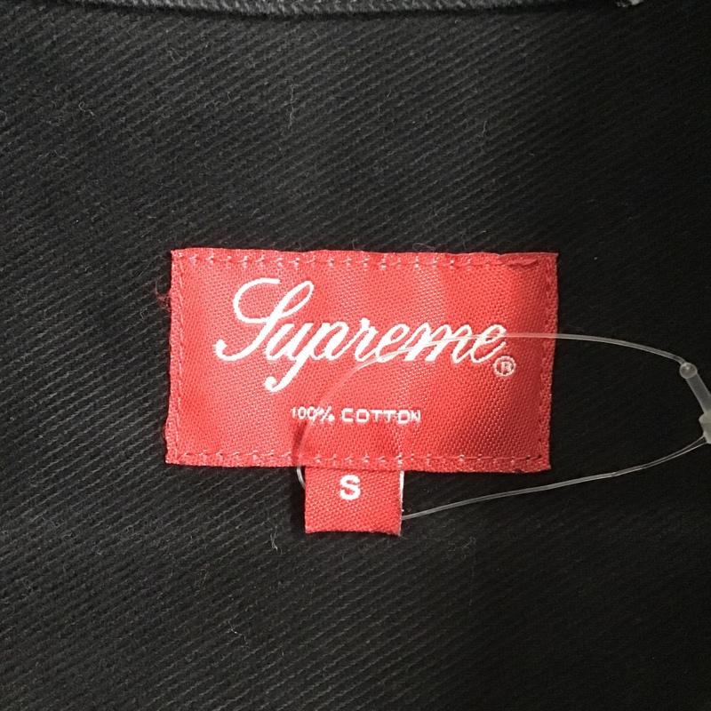 シュプリーム Supreme ジャケット、上着 ジャケット、ブレザー 18FW VampireDenimZipUpShirt ジップアップジャケット アウター デニムジャケット S ロゴ、文字 黒 / ブラック /  メンズ USED 古着 中古 10103872