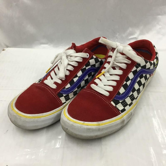 バンズ VANS スニーカー スニーカー 500714 OLD SKOOL PRO Brighton 28cm 28.0cm チェック 白 / ホワイト / X 黒 / ブラック / X 青 / ブルー / X 赤 / レッド /  メンズ USED 古着 中古 10103926