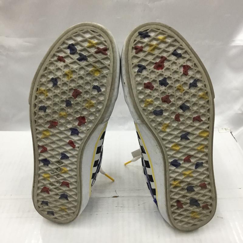 バンズ VANS スニーカー スニーカー 500714 OLD SKOOL PRO Brighton 28cm 28.0cm チェック 白 / ホワイト / X 黒 / ブラック / X 青 / ブルー / X 赤 / レッド /  メンズ USED 古着 中古 10103926