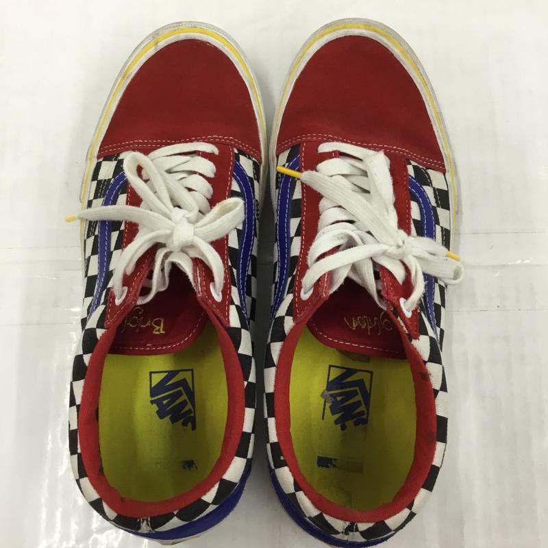 バンズ VANS スニーカー スニーカー 500714 OLD SKOOL PRO Brighton 28cm 28.0cm チェック 白 / ホワイト / X 黒 / ブラック / X 青 / ブルー / X 赤 / レッド /  メンズ USED 古着 中古 10103926