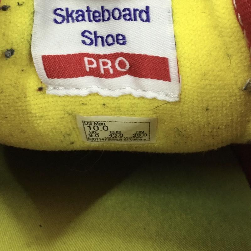 バンズ VANS スニーカー スニーカー 500714 OLD SKOOL PRO Brighton 28cm 28.0cm チェック 白 / ホワイト / X 黒 / ブラック / X 青 / ブルー / X 赤 / レッド /  メンズ USED 古着 中古 10103926