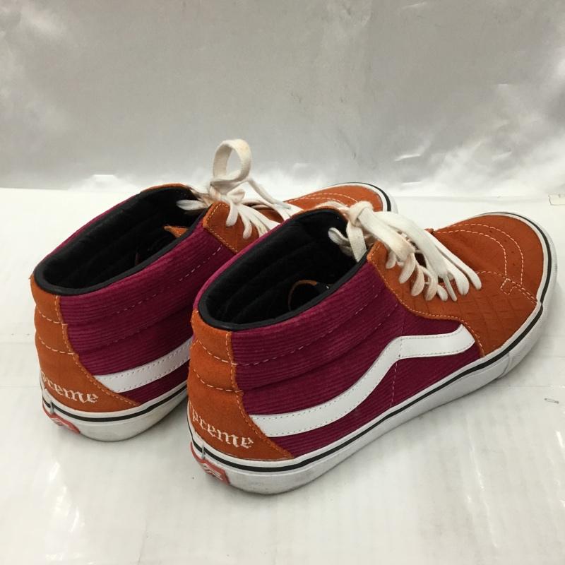 シュプリーム Supreme スニーカー スニーカー Sk8-Mid 18SS Crocodile Corduroy 28cm 箱有 28.0cm ロゴ、文字 桃 / ピンク / X 橙 / オレンジ /  メンズ USED 古着 中古 10103931