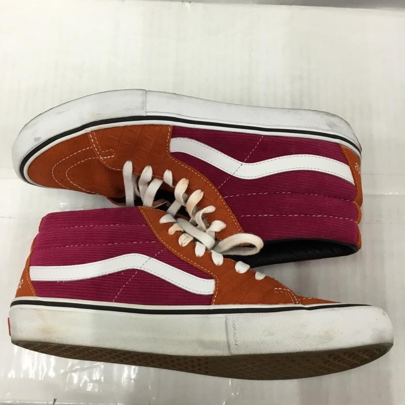 シュプリーム Supreme スニーカー スニーカー Sk8-Mid 18SS Crocodile Corduroy 28cm 箱有 28.0cm ロゴ、文字 桃 / ピンク / X 橙 / オレンジ /  メンズ USED 古着 中古 10103931