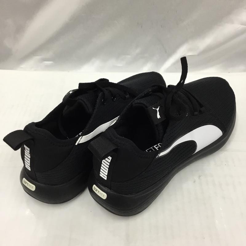 プーマ PUMA スニーカー スニーカー 194345-05 SOFTRIDE VITAL REPEL 25cm 25.0cm ロゴ、文字 黒 / ブラック / X 白 / ホワイト /  メンズ USED 古着 中古 10103933