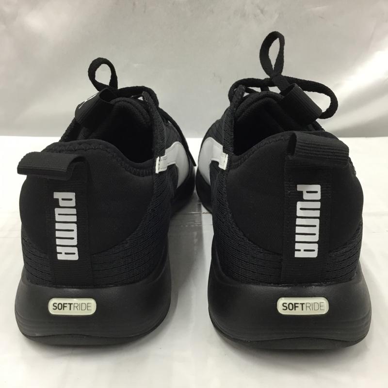 プーマ PUMA スニーカー スニーカー 194345-05 SOFTRIDE VITAL REPEL 25cm 25.0cm ロゴ、文字 黒 / ブラック / X 白 / ホワイト /  メンズ USED 古着 中古 10103933