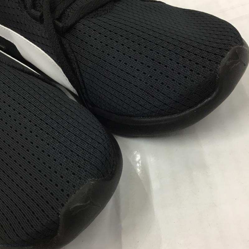 プーマ PUMA スニーカー スニーカー 194345-05 SOFTRIDE VITAL REPEL 25cm 25.0cm ロゴ、文字 黒 / ブラック / X 白 / ホワイト /  メンズ USED 古着 中古 10103933