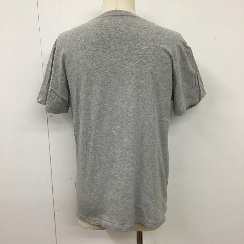 デウスエクスマキナ DEUS EX MACHINA Tシャツ 半袖 DMS51579B クルーネック M ロゴ、文字 灰 / グレー /  メンズ USED 古着 中古 10103935
