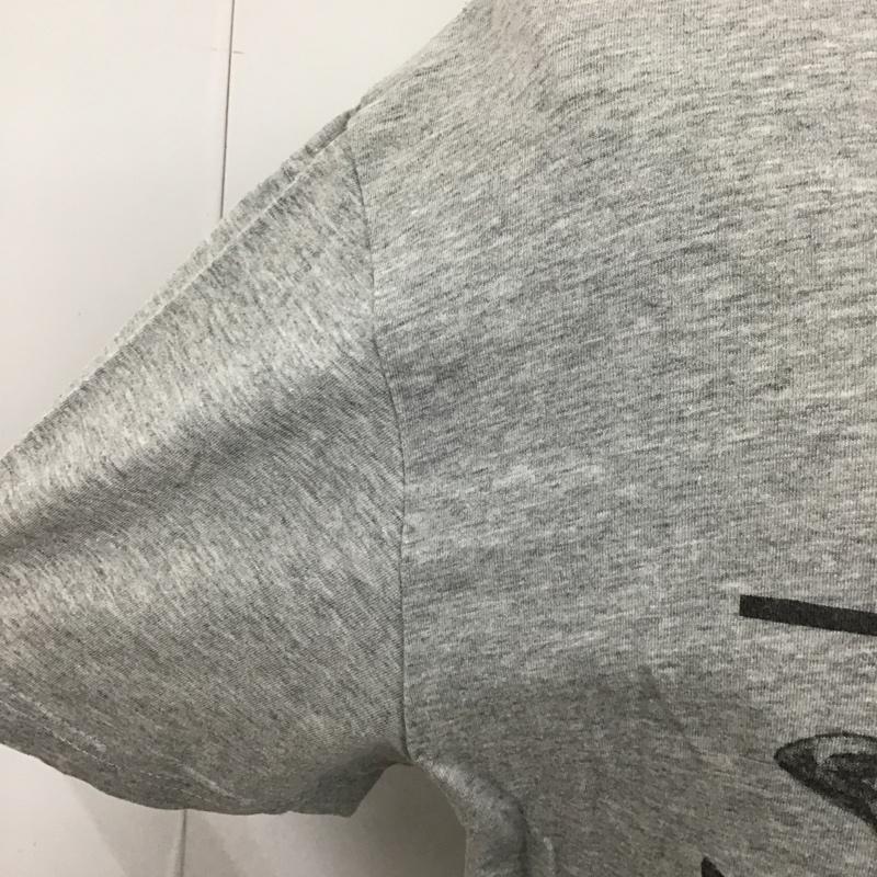 デウスエクスマキナ DEUS EX MACHINA Tシャツ 半袖 DMS51579B クルーネック M ロゴ、文字 灰 / グレー /  メンズ USED 古着 中古 10103935