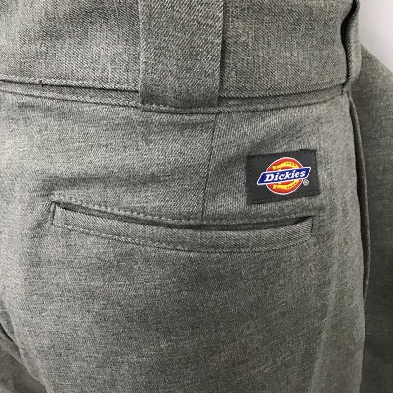 ディッキーズ Dickies パンツ ワークパンツ、ペインターパンツ 203M40NU03 DICKIES×nanouniverse コラボ ベルテッドテーパードワークパンツ カジュアルパンツ M 無地 灰 / グレー /  メンズ USED 古着 中古 10103940