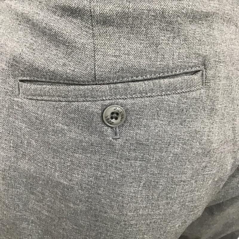ディッキーズ Dickies パンツ ワークパンツ、ペインターパンツ 203M40NU03 DICKIES×nanouniverse コラボ ベルテッドテーパードワークパンツ カジュアルパンツ M 無地 灰 / グレー /  メンズ USED 古着 中古 10103940