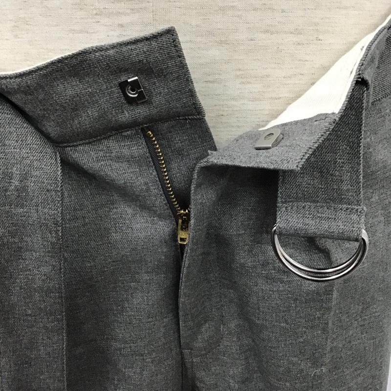 ディッキーズ Dickies パンツ ワークパンツ、ペインターパンツ 203M40NU03 DICKIES×nanouniverse コラボ ベルテッドテーパードワークパンツ カジュアルパンツ M 無地 灰 / グレー /  メンズ USED 古着 中古 10103940