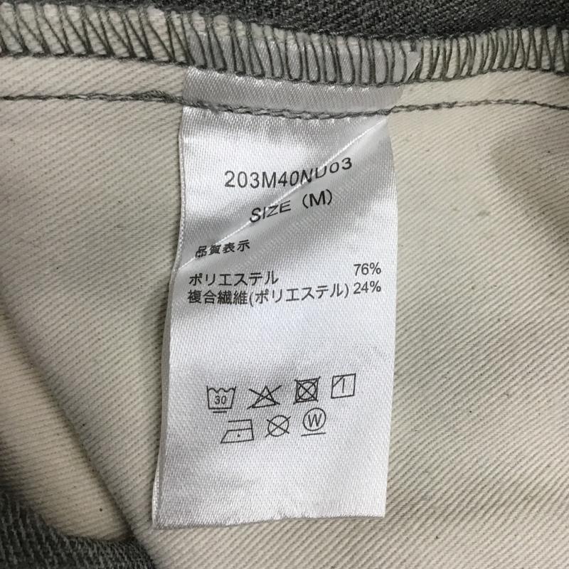 ディッキーズ Dickies パンツ ワークパンツ、ペインターパンツ 203M40NU03 DICKIES×nanouniverse コラボ ベルテッドテーパードワークパンツ カジュアルパンツ M 無地 灰 / グレー /  メンズ USED 古着 中古 10103940
