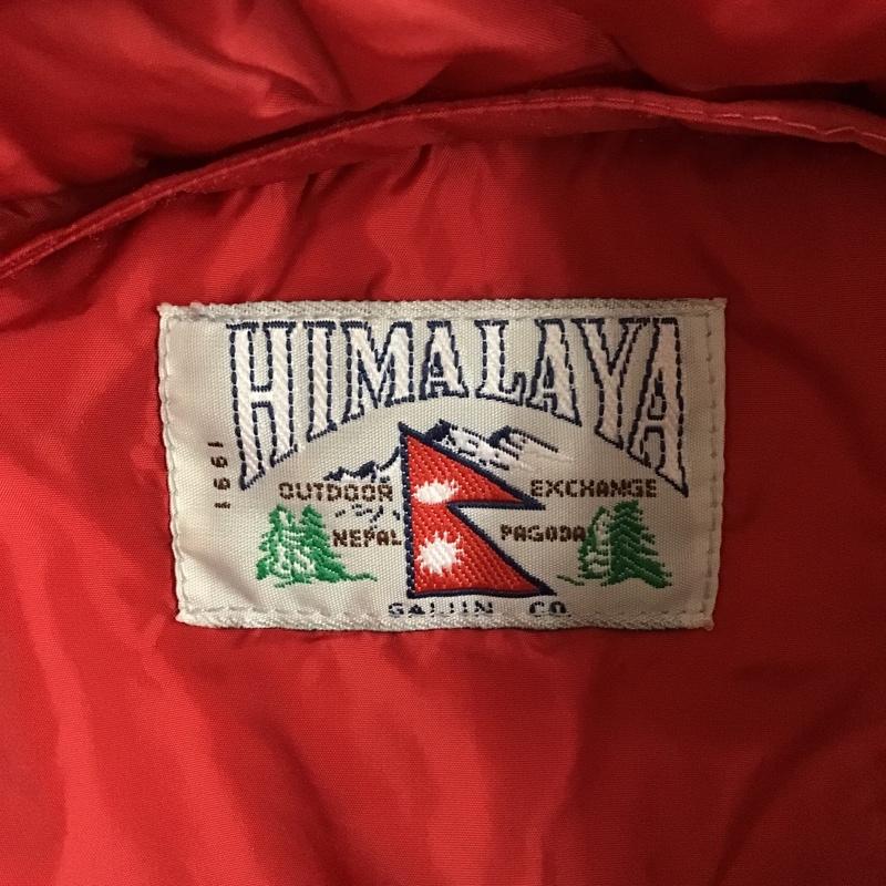 ヒマラヤ HIMALAYA ジャケット、上着 ジャンパー、ブルゾン ダウンジャケット アウター ジップアップジャケット フード付きジャケット 3 総柄 赤 / レッド /  メンズ USED 古着 中古 10103941