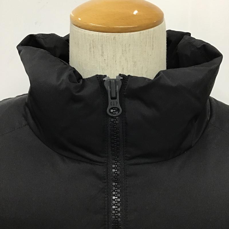ギャップ GAP ジャケット、上着 ジャンパー、ブルゾン ダウンジャケット ジップアップジャケット アウター M ロゴ、文字 黒 / ブラック /  メンズ USED 古着 中古 10103957