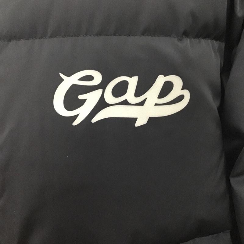 ギャップ GAP ジャケット、上着 ジャンパー、ブルゾン ダウンジャケット ジップアップジャケット アウター M ロゴ、文字 黒 / ブラック /  メンズ USED 古着 中古 10103957