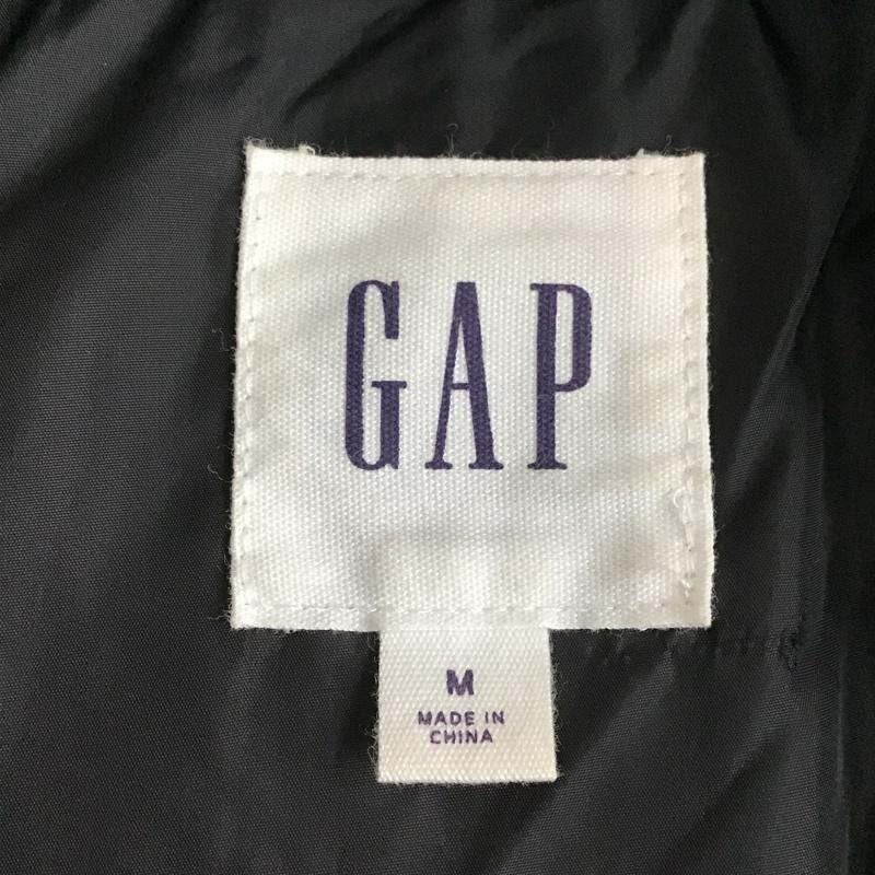 ギャップ GAP ジャケット、上着 ジャンパー、ブルゾン ダウンジャケット ジップアップジャケット アウター M ロゴ、文字 黒 / ブラック /  メンズ USED 古着 中古 10103957