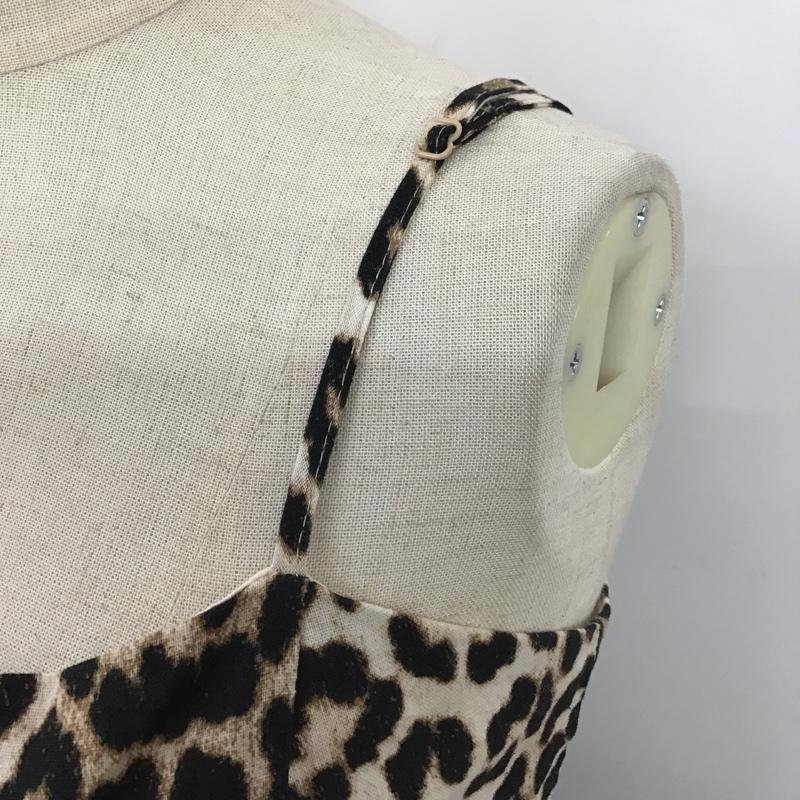 ヘンネスアンドモーリッツ H&M ワンピース ロングスカート ヒョウ柄 レオパード XS ヒョウ柄・レオパード柄 マルチカラー / マルチカラー /  レディース USED 古着 中古 10103964